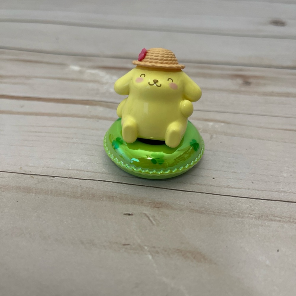 Sanrio Pompompurin Figure Swimming Tube Time Miniature blind Box TOP TOY